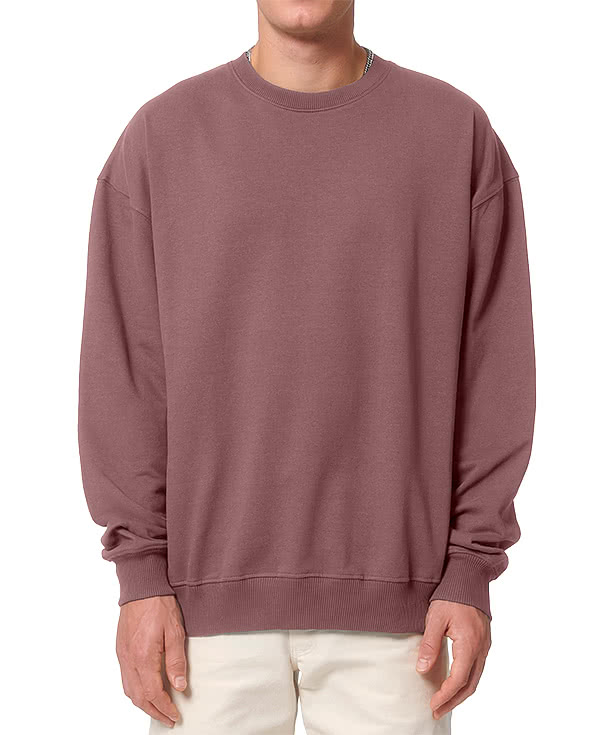 Stanley/Stella Ledger Dry Organic French Terry Crewneck Sweatshirt