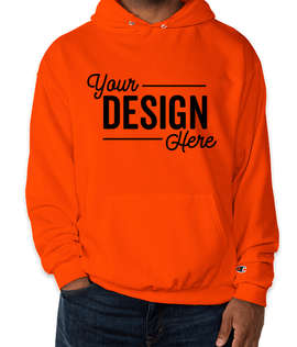 Champion Powerblend Pullover Hoodie - Color: Orange