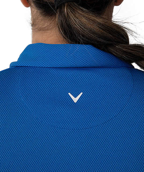 Callaway Women's Textured UPF 50 Performance Polo