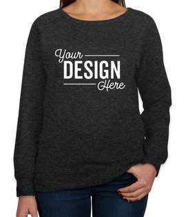 Independent Trading Women's Lightweight Crewneck Sweatshirt