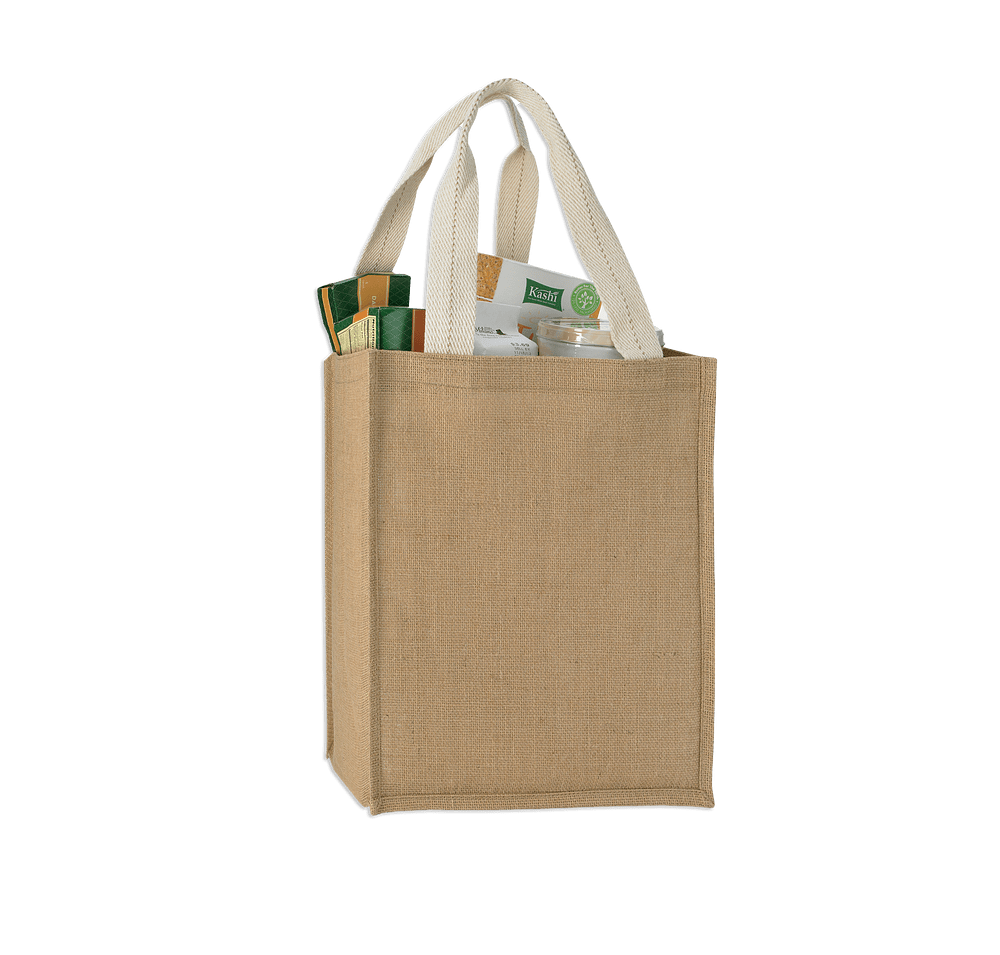 Medium Jute Grocery Tote Bag-default