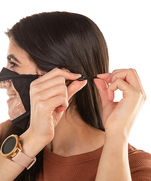 Customizable Clear Face Mask