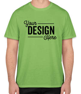 Gildan Soft Jersey Performance Shirt - Color: Lime