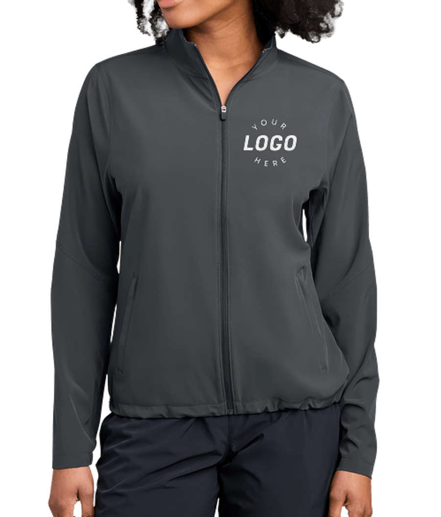 Sport-Tek Women’s Repeat Stretch Performance Jacket in Iron Grey