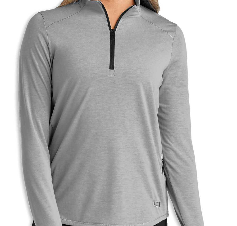 OGIO Women's Motion Performance Quarter Zip Sweatshirt-default