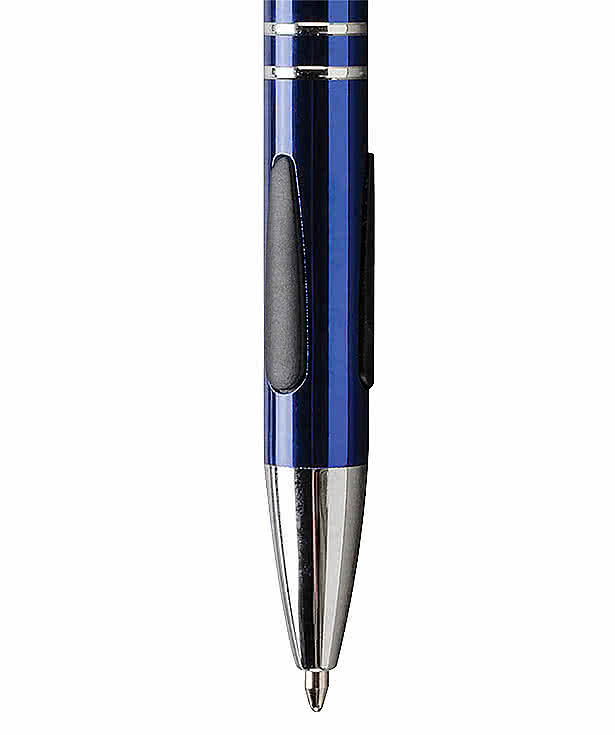 Laser Engraved Vienna Ballpoint Pen (black ink)