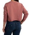 Bella + Canvas Women's Drop Shoulder Cropped Crewneck Sweatshirt
