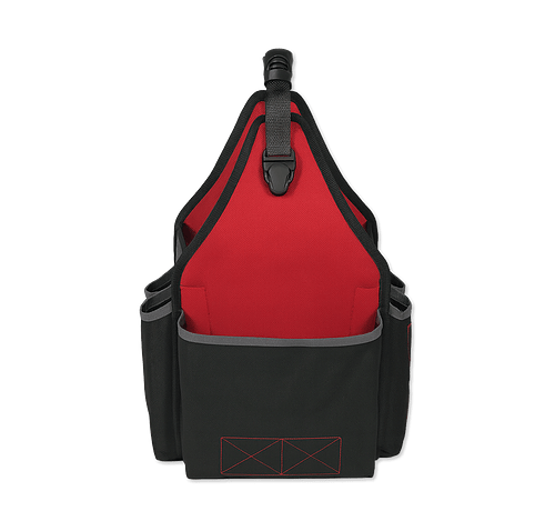 All Purpose Utility Tool Tote Bag in Red-Black