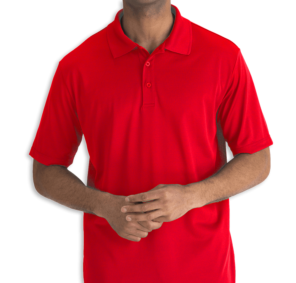 Edwards Mini-Pique Snag Proof Performance Polo - Printed-default
