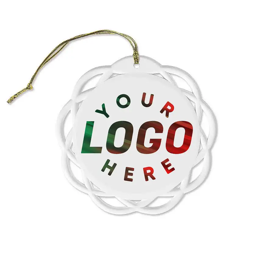 Shatterproof Flat Ornament