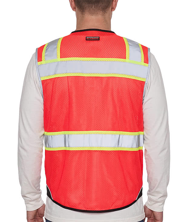 Kishigo Black Series® Black Bottom Class 2 Safety Vest