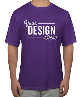 Champion Short Sleeve Performance Shirt - Color: Purple