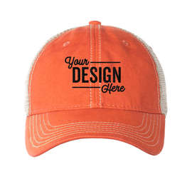 Legacy Old Favorite Trucker Hat - Color: Coral / Khaki