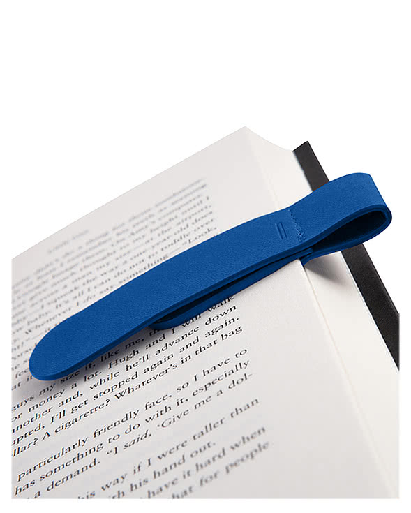 Debossed Magnetic Bookmark with Pen Holder