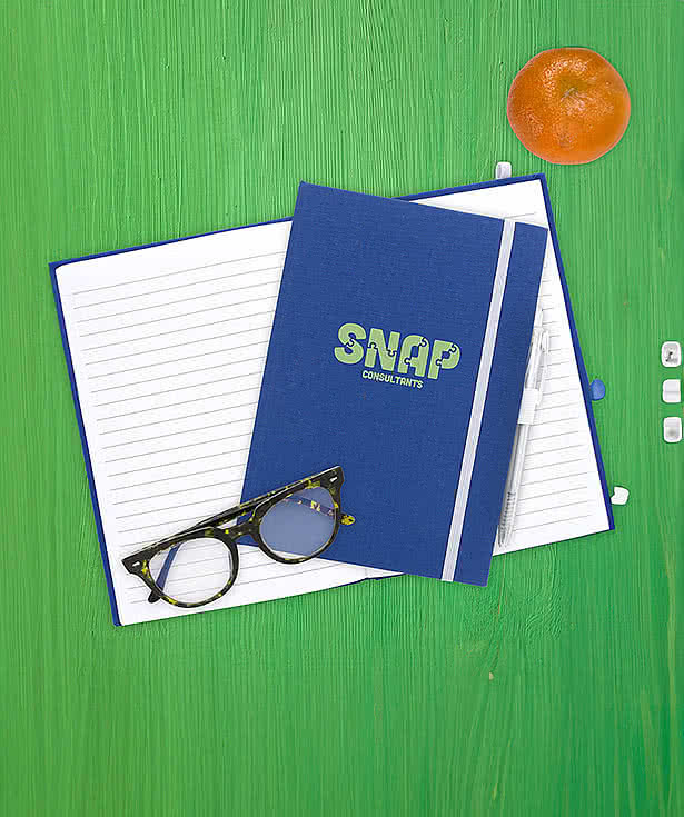 Full Color Recycled Notebook with Recycled Pen