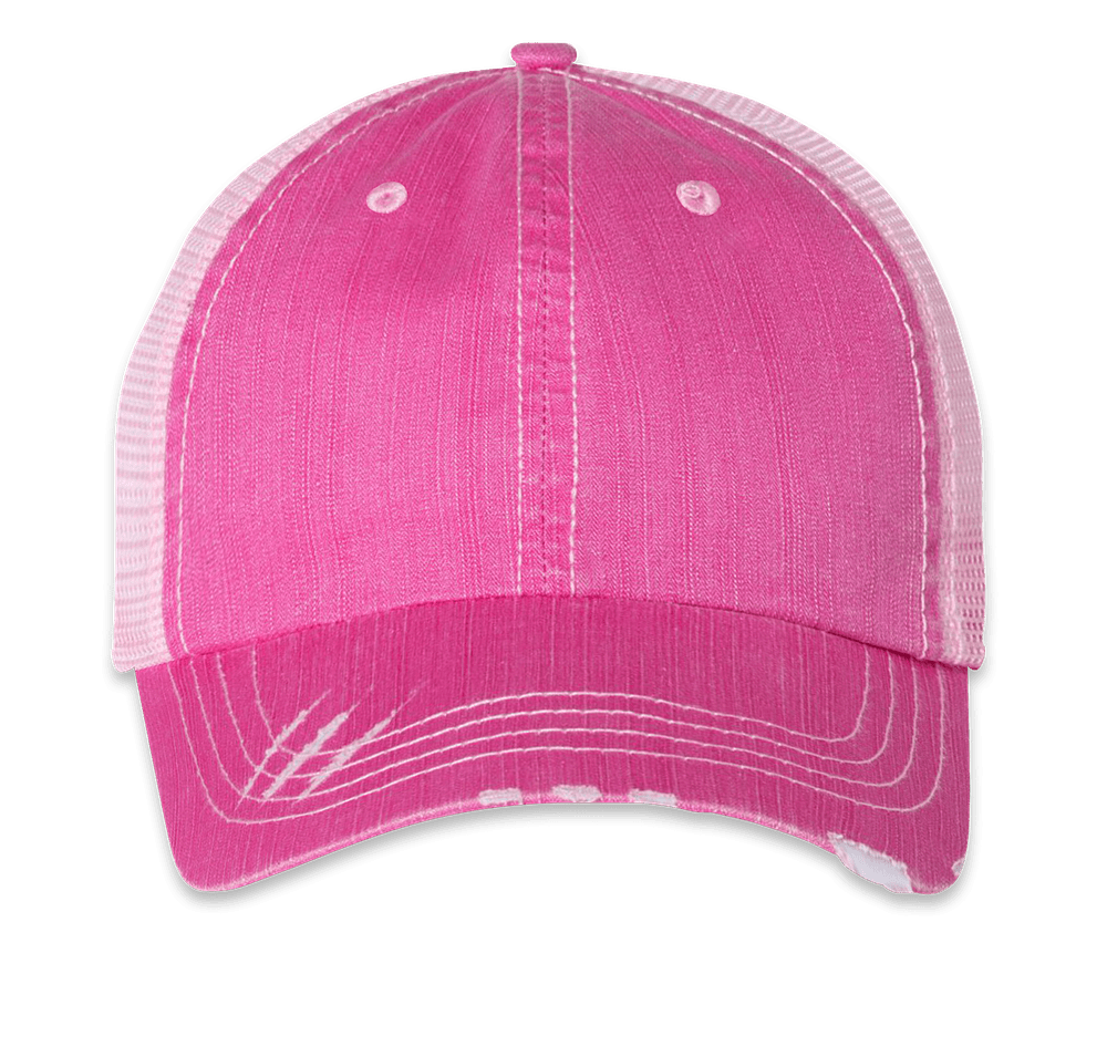 Mega Cap Herringbone Trucker Hat-default