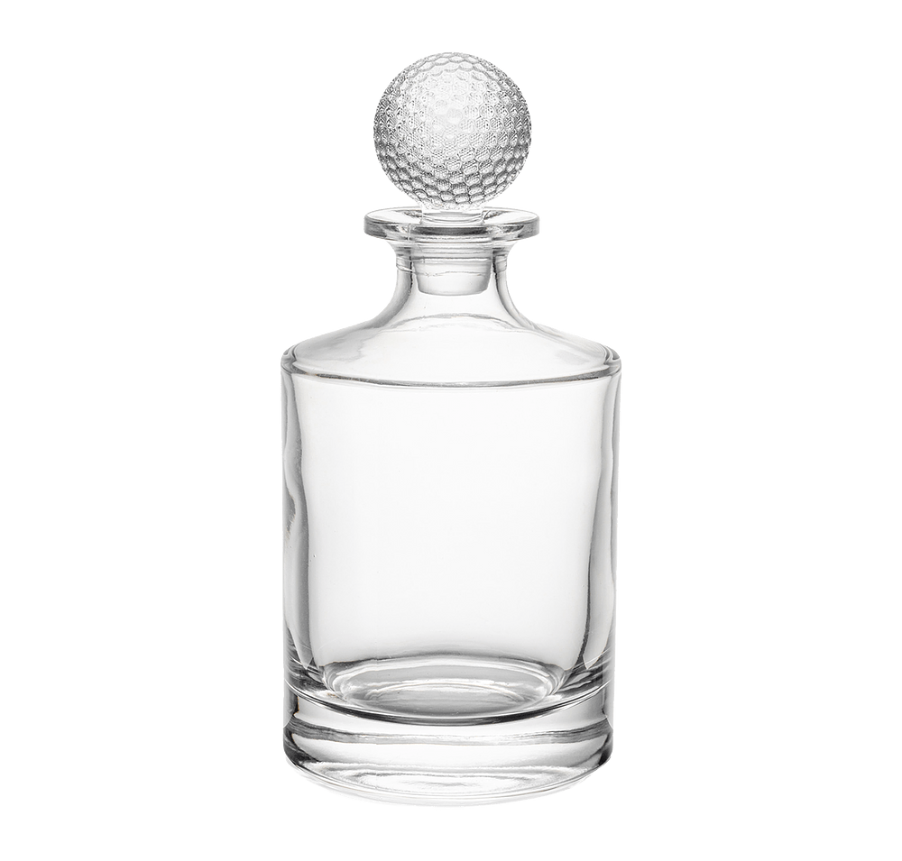 Laser Etched 30 oz. Fairway Golf Decanter with Lid-default