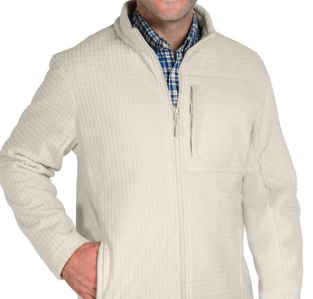 Charles River Terrain Textured Fleece Jacket-default