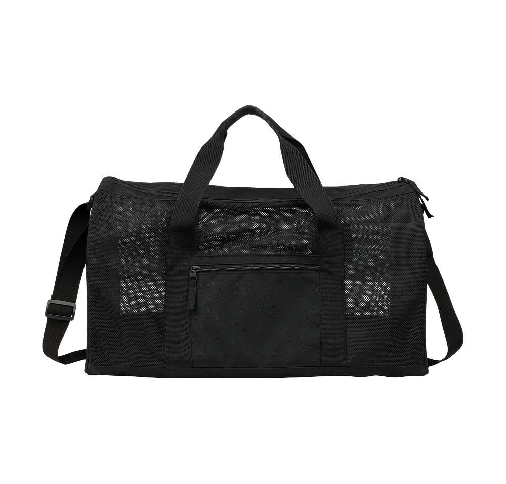 Full Color Mesh Recycled Duffel Bag-default