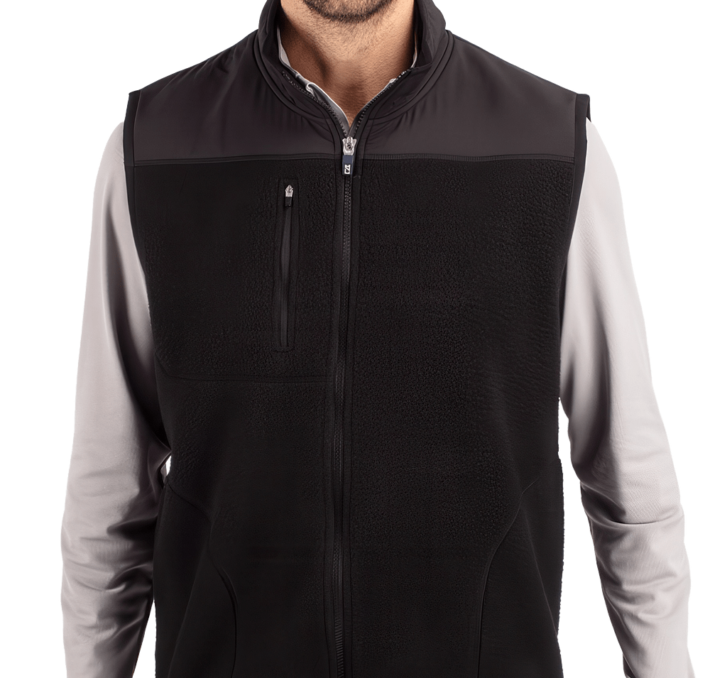 Cutter & Buck Cascade Recycled Sherpa Fleece Vest-default