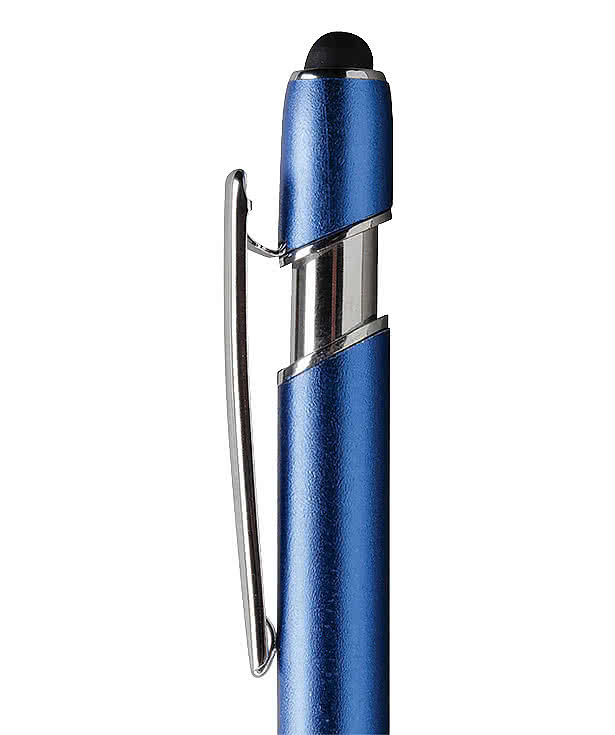 Laser Engraved Textari Diamond Etched Grip Stylus Pen (black ink)