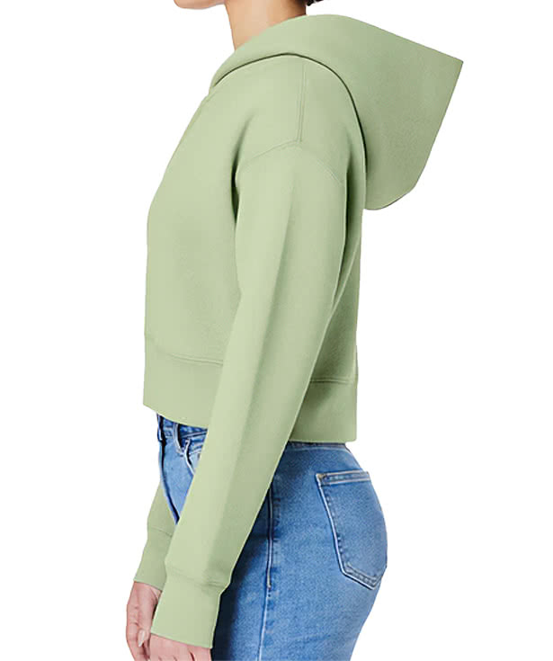 Lane Seven Women's Heavyweight Cropped Zip Hoodie