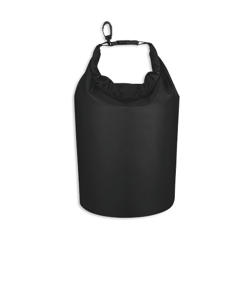 Full Color Small Waterproof Window Dry Bag in Clear with Black