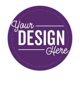 Full Color 2 in. Circle Magnet - Color: Team Purple