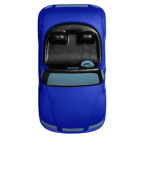 Convertible Sports Car Stress Reliever in BLUE