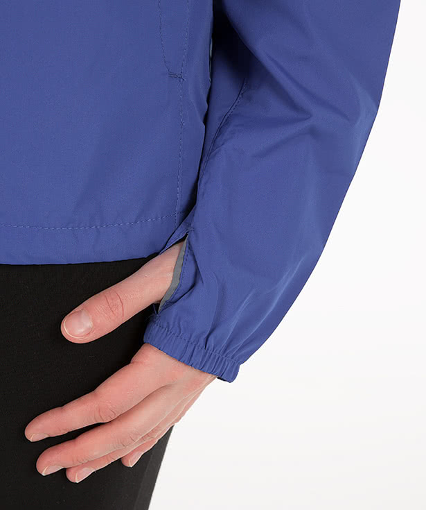 Elevate Women's Egmont Packable Contrast Zipper Windbreaker