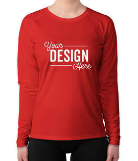 Sport-Tek Women's Long Sleeve Rash Guard Shirt
