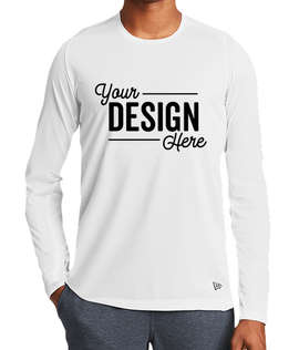 New Era Series Long Sleeve Performance Shirt - Color: White