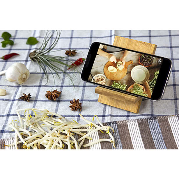 Bamboo Portable Phone Stand