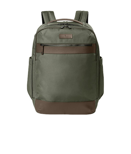 Brooks Brothers Oxford 17" Computer Backpack in Noble Green