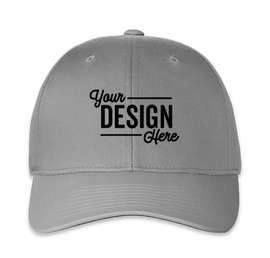 Pacific Headwear Cotton Blend Adjustable Hat - Color: Silver