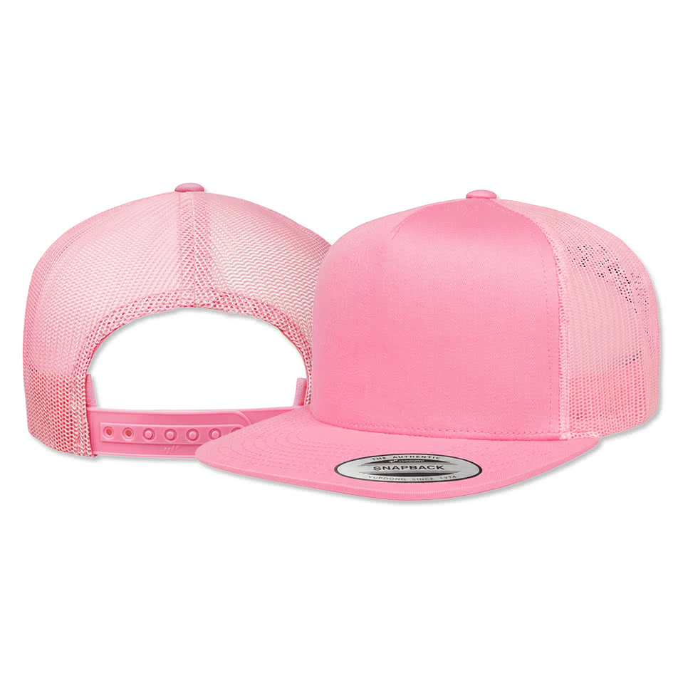 Yupoong Five Panel Classic Snapback Trucker Hat