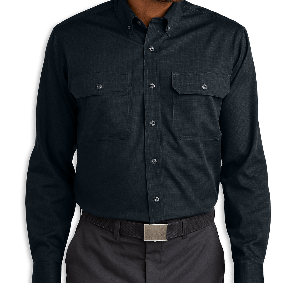CornerStone Select Ripstop Long Sleeve Work Shirt-default