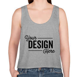 Canada - Bella + Canvas Women's Flowy Crop Tank - Color: Athletic Heather