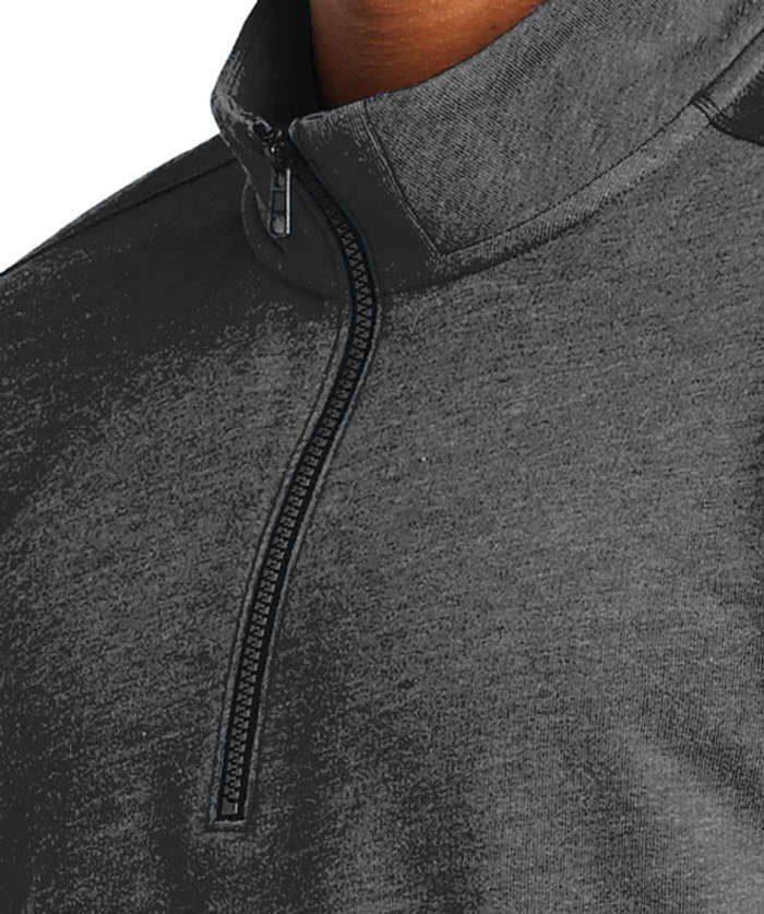 New Era Tri-Blend Quarter Zip Pullover