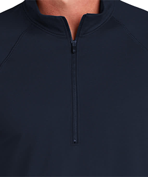 New Era Power Half Zip Performance Shirt
