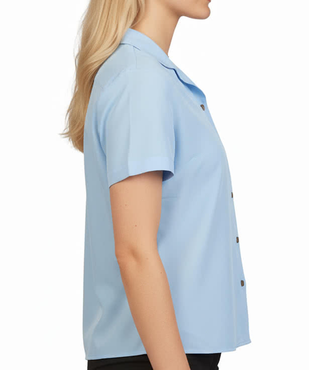Edwards Women’s UPF 40 Camp Collar Short Sleeve Shirt