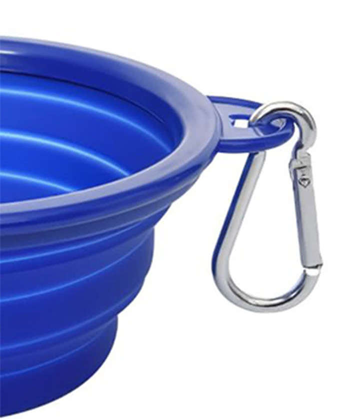 Collapsible Travel Silicone Pet Bowl