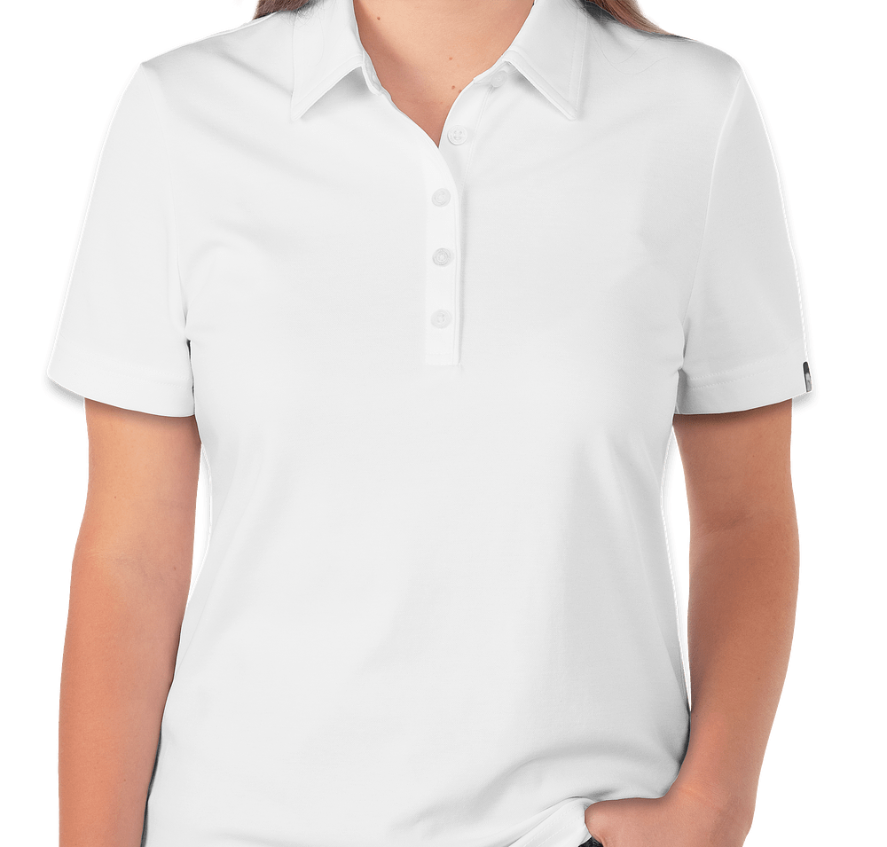 TravisMathew Women's Oceanside Solid Performance Polo - Printed-default