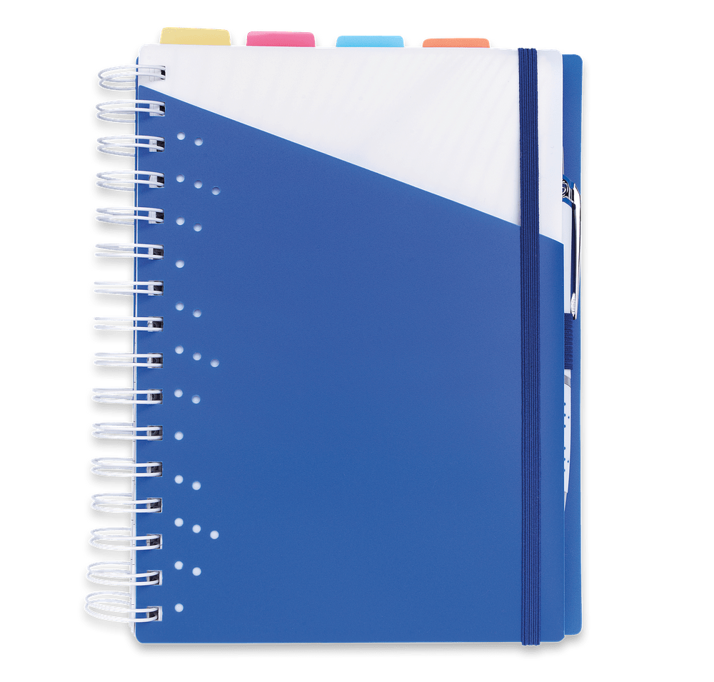 Souvenir Plastic Cover Notebook with Vertex Pen-default