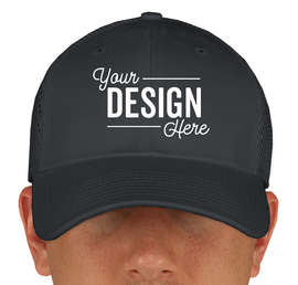Canada - New Era 39THIRTY Stretch Fit Mesh Hat - Color: Charcoal