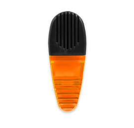 Magnetic Chip Clip with Grip - Color: Translucent Orange