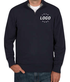 Cutter & Buck Half Zip Sweater with Elbow Patches