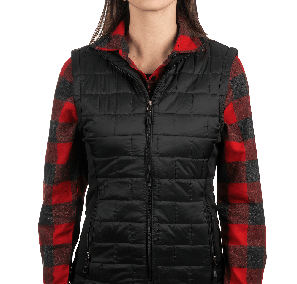 Burnside Women's Quilted Puffer Vest-default