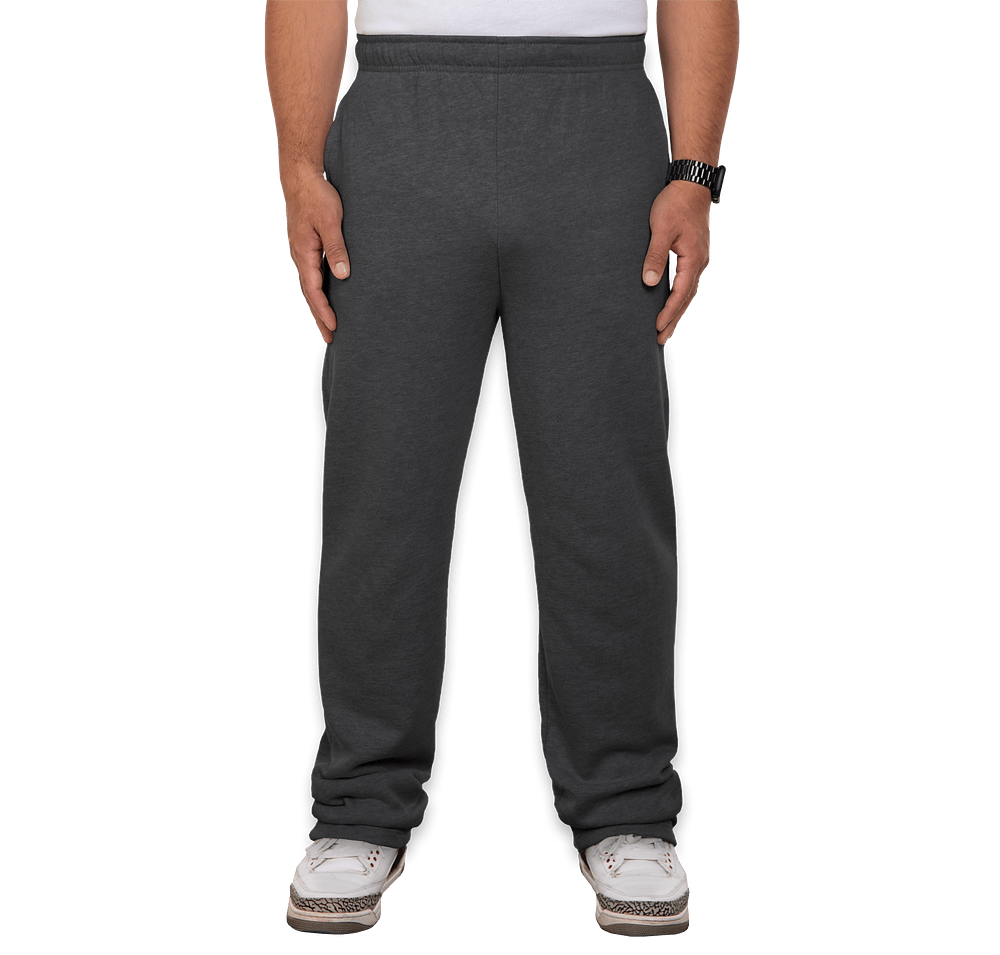 Bella + Canvas Sponge Fleece Open Bottom Sweatpants-default