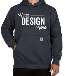 Carhartt Rain Defender Paxton Heavyweight Hooded Sweatshirt - Screen Printed